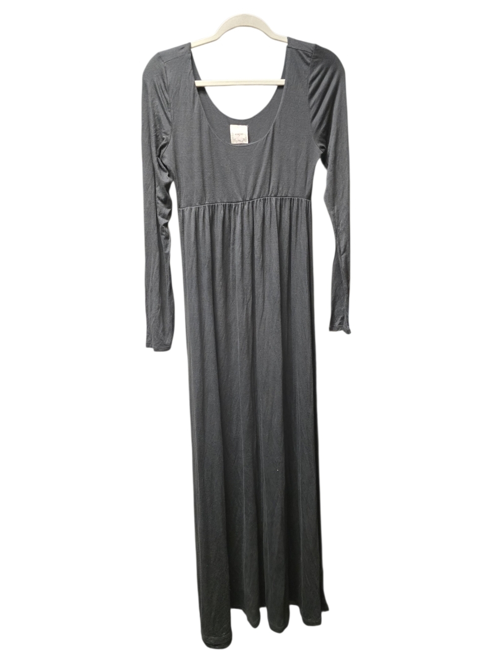 NYMPHE Ash Gray Long Sleeve Maxi Dress Sz. L